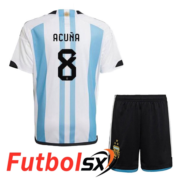 2022-2023 Argentina Home Shirt (ACUNA 8)