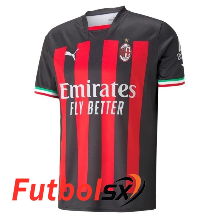 Replicas Exactas De Comprar Camiseta AC Milan Primera (Cortos ...