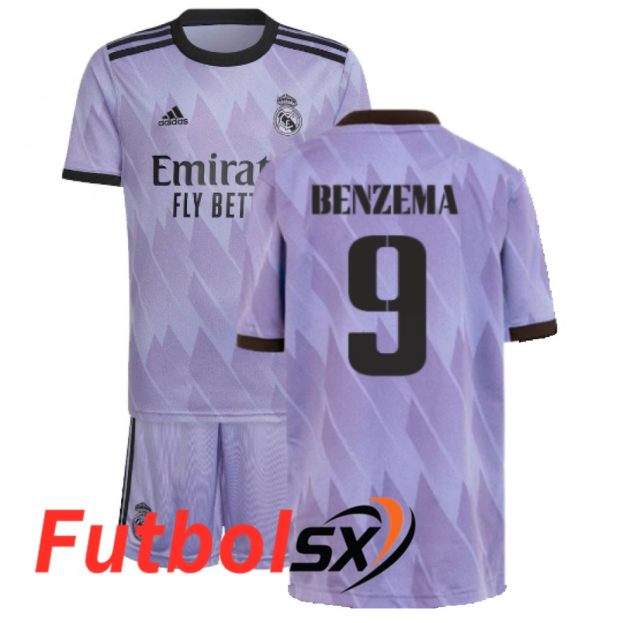 2022-2023 Real Madrid Away Shirt (BENZEMA 9)